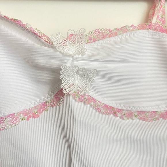 For Love & Lemons Hailey Rib Top Size Medium - Picture 8 of 10